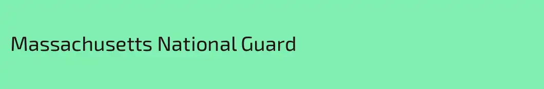 Massachusetts National Guard